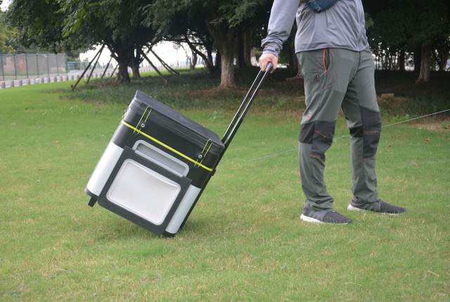 Portable Outdoor Kitchen Cart with Modular Storage