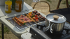 Folding IGT Charcoal BBQ Grill