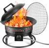 Portable Propane Fire Pit with Cover – EC-PF1