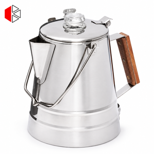 14-Cup Stainless Steel Camping Coffee Percolator – EC-CP-06