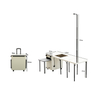 Electric Mobile Camp Kitchen with 2000W Induction Cooktop And Power Station Shelf