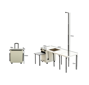 Compact Camp Kitchen with Induction Module
