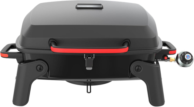 360 Sq. In. Tabletop Gas Grill And Camping Stove with Reversible Griddle
