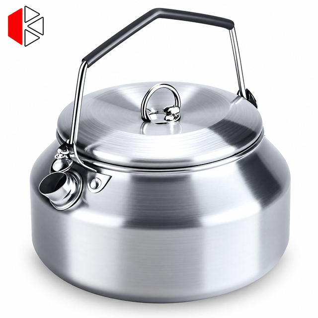 Stainless Steel Camping Kettle for Open Fire — EC-K-01
