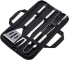 Stainless Steel BBQ Tool Set with Roll Bag