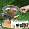 Ultralight 3-Piece Titanium Camping Cookware Set