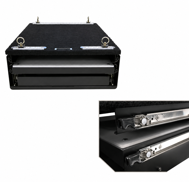Pickup Truck Bed Slide-Out Camp Kitchen with Storage Drawer