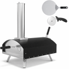 Portable Multi-Fuel Camping Pizza Oven with Cordierite Stone