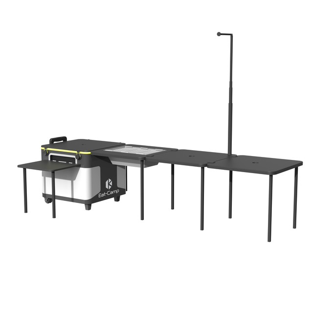 Standard Camping Kitchen with Folding Grill All-in-one Camping Kitchen Box