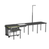 Standard Camping Kitchen with Folding Grill All-in-one Camping Kitchen Box