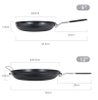 Camping Folding Frying Pan – Lightweight & Durable Outdoor Cookware