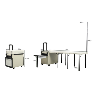 Compact Camp Kitchen with Folding Grill Module