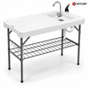 Portable Fish Cleaning Table with Sink — EC-FCT-02