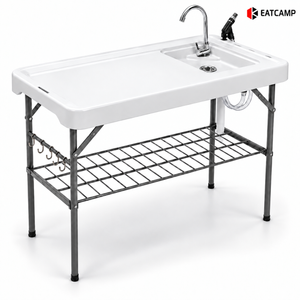 Portable Fish Cleaning Table with Sink — EC-FCT-02