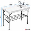 Portable Fish Cleaning Table with Sink — EC-FCT-02