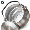 Stainless Steel Camping Kettle for Open Fire — EC-K-01