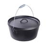 Camping Cast Iron Dutch Oven – Factory Direct Outdoor Cookware