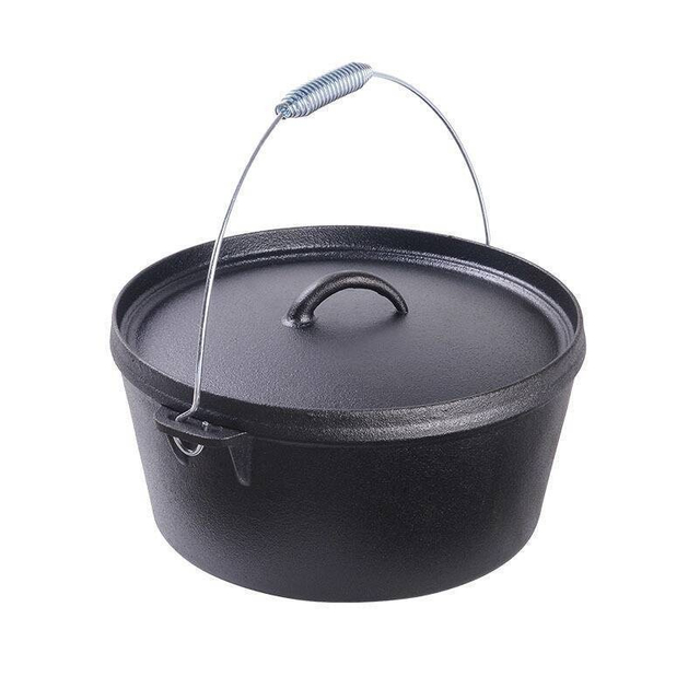 Camping Cast Iron Dutch Oven – Factory Direct Outdoor Cookware