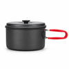 Hard-Anodized Camping Cookware Set for Four with Carry Bag