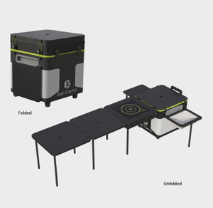 Standard Camping Kitchen with Induction Cooker All-in-one Camping Box